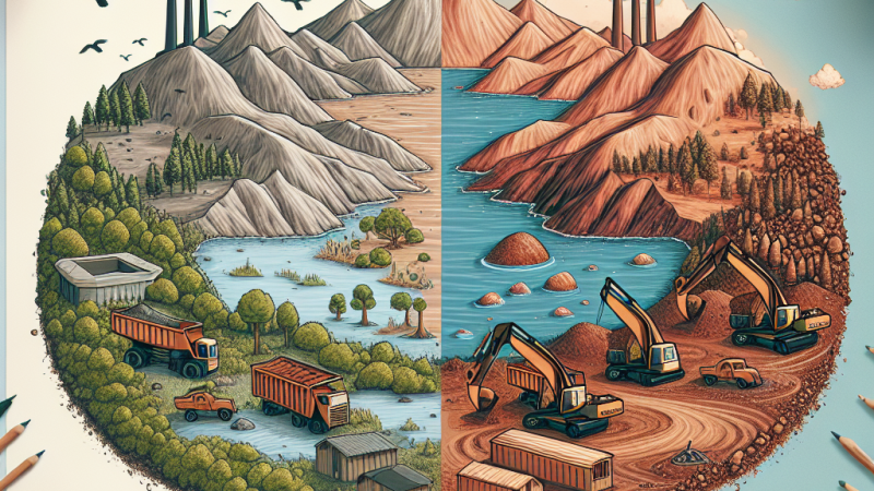 Wpływ górnictwa na środowisko naturalne i krajobraz