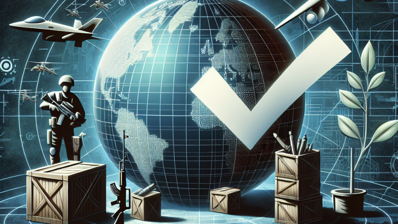 Wpływ handlu bronią na współczesne konflikty.