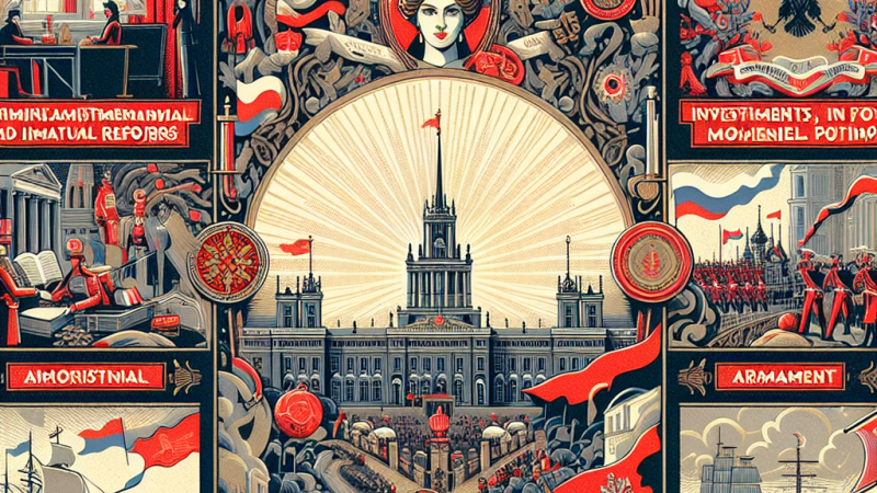 Wpływ Katarzyny II na wzrost potęgi Rosji