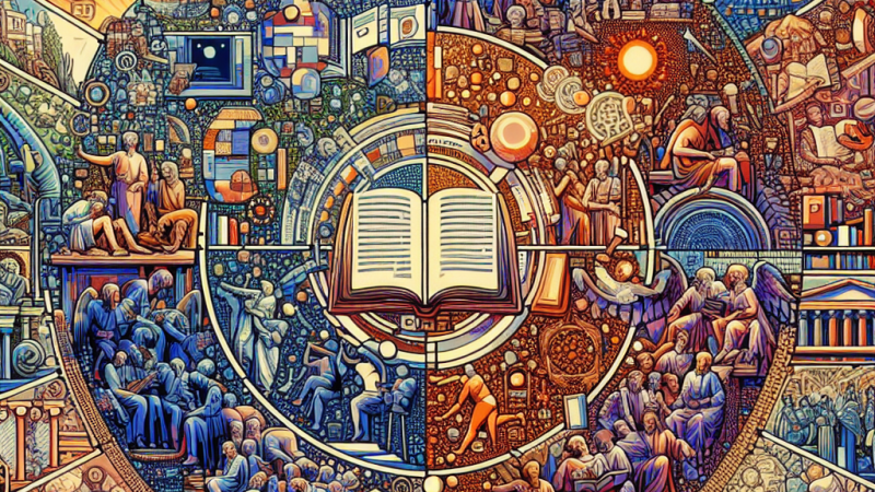 Wpływ literatury starożytnej i kultury na twórczość literacką epok późniejszych.