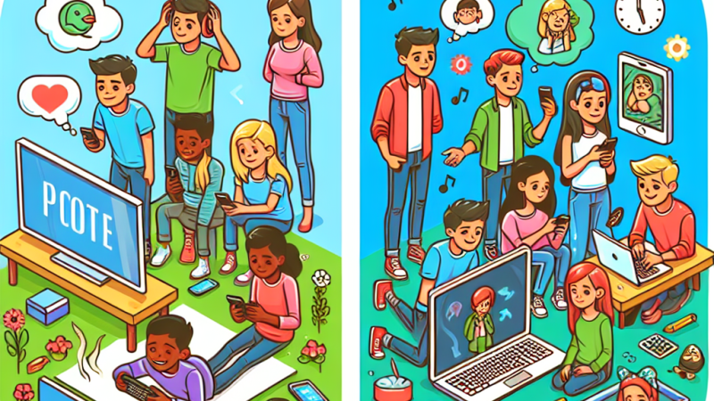 Wpływ mediów na dzieci i młodzież