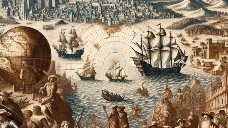 Wpływ odkryć geograficznych na przemiany społeczne, gospodarcze i polityczne w XVI wieku: krąg zmian i konsekwencji.