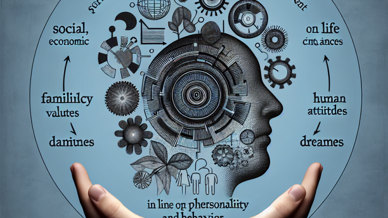 Wpływ okoliczności na zmianę zachowania i postawy człowieka.