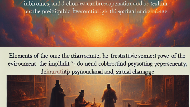 Wpływ otaczającej przestrzeni na człowieka: analiza "Zbrodni i kary" oraz "Dżumy".