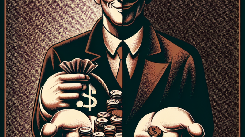 Wpływ pieniędzy na człowieka i jego postępowanie - analiza na przykładzie fragmentu utworu "Wizyta starszej pani" i wybranych tekstów kultury