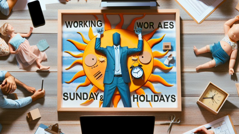 Wpływ pracy w niedziele i święta na życie rodzinne i społeczne