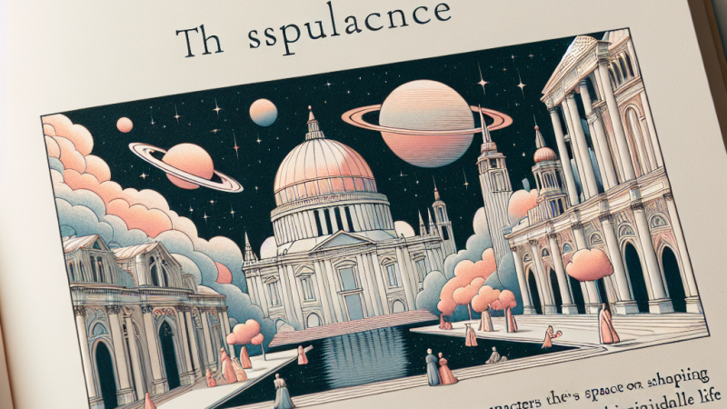 Wpływ przestrzeni na ludzkie życie: Miejsce o szczególnym znaczeniu dla człowieka