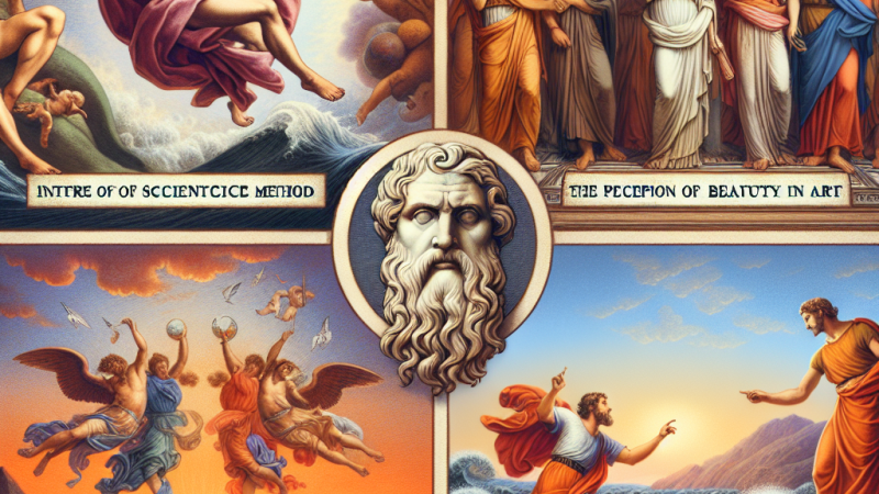 Wpływ starożytnej filozofii greckiej na europejską kulturę późniejszych epok.