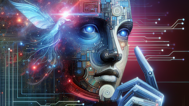 Wpływ sztucznej inteligencji na digital art w odniesieniu do postrzegania sztuki cyfrowej przez odbiorcę.