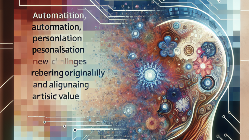 Wpływ sztucznej inteligencji na sztukę cyfrową w odniesieniu do postrzegania jej przez odbiorcę