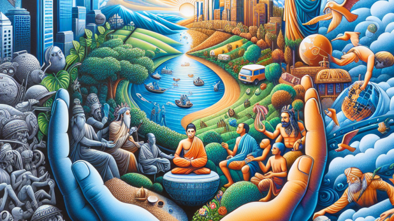 Wpływ wartości materialnych na rozwój duchowy.