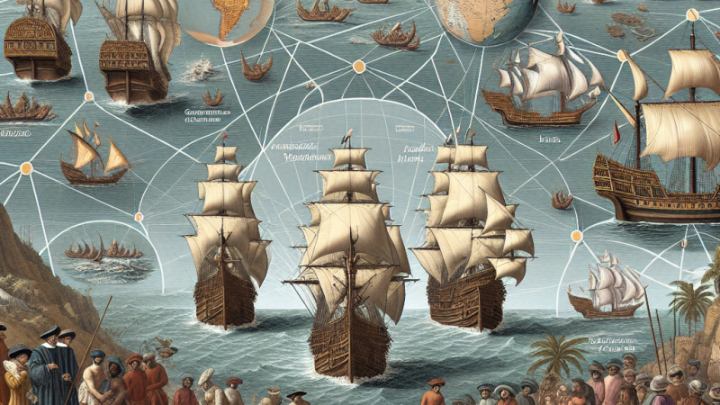 Wpływ Wielkich Odkryć na rozwój społeczeństwa europejskiego w XV-XVI wieku: podróże Krzysztofa Kolumba, Ferdynanda Magellana oraz Vasco da Gamy (daty)