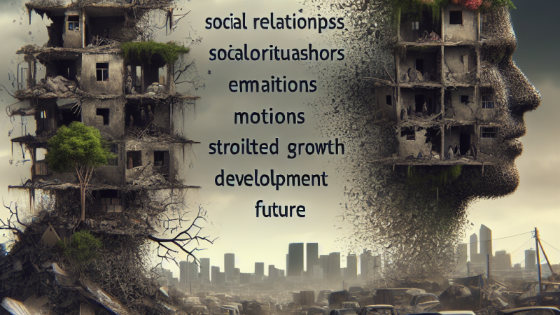 Wpływ wojny na człowieka.