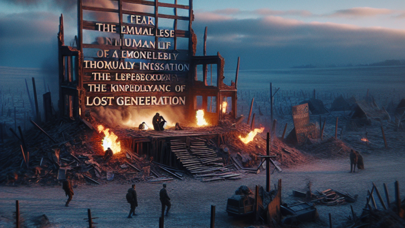 Wpływ wojny na życie człowieka w utworach Kamila Baczyńskiego.