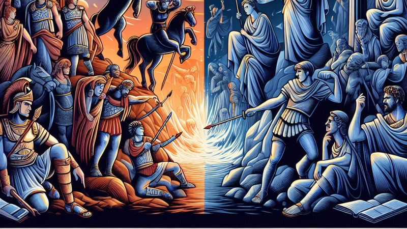 Wpływ wyboru gatunku literackiego na świat przedstawiony i przekaz utworu w antyku.