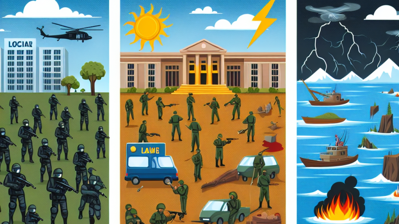 Wprowadzenie i zniesienie stanu wojennego, wyjątkowego oraz klęski żywiołowej: podobieństwa i różnice