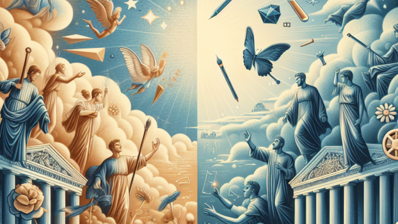 Wskaż podobieństwa i różnice pomiędzy romantyczną a pozytywistyczną koncepcją państwa i społeczeństwa. Zwróć uwagę jak w obu okresach przedstawiana jest rola jednostki w społeczeństwie i narodzie.