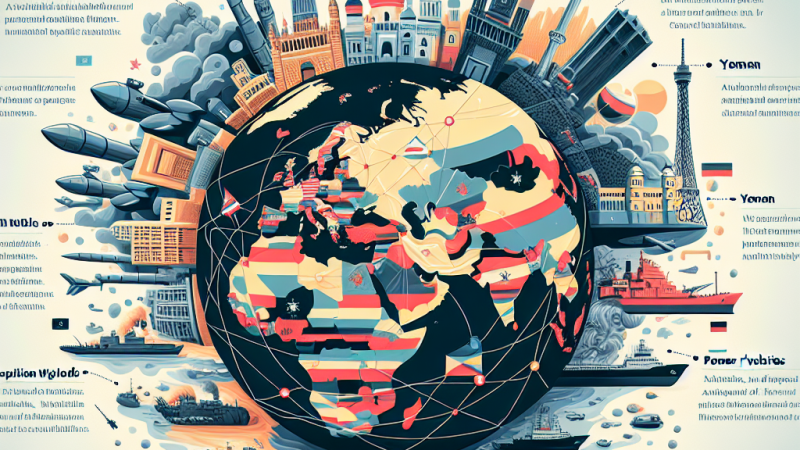 Współczesny krajobraz geopolityczny: analiza kluczowych konfliktów i rywalizacji mocarstw