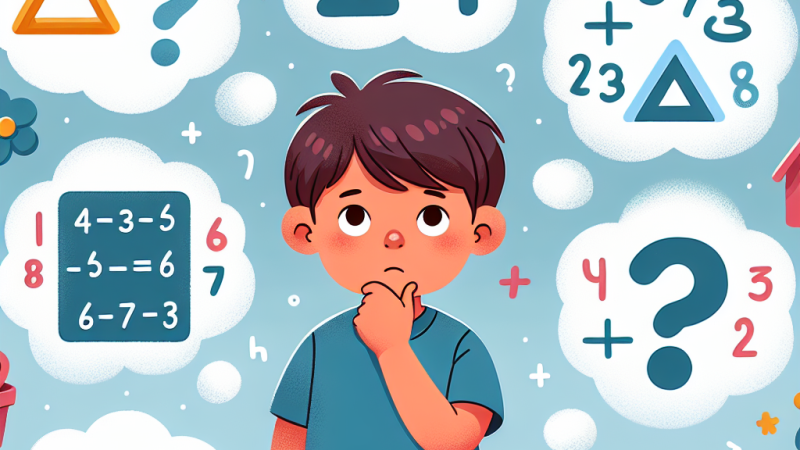 Wspomaganie rozwoju umysłowego oraz edukacja matematyczna dzieci