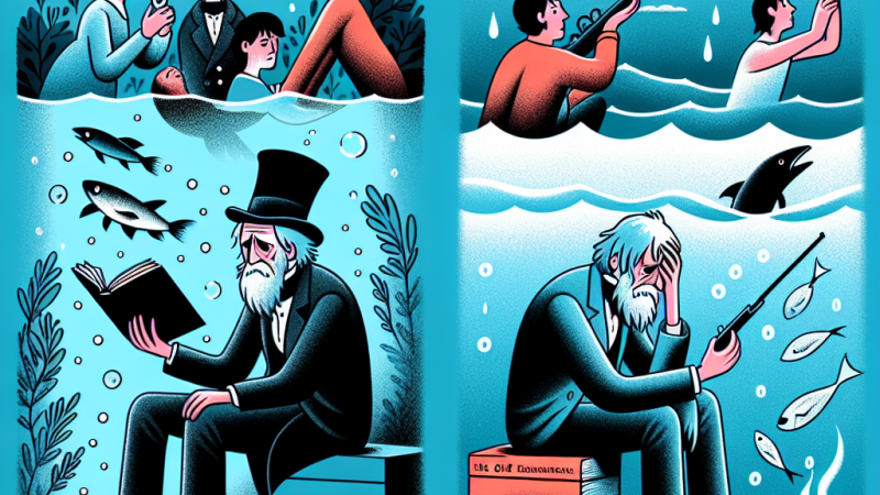 Wśród ludzi można czuć się samotnie: 'Opowieść wigilijna' i 'Stary człowiek i morze'.”