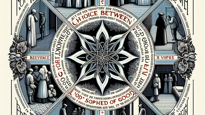 Wybór między dobrem a złem w twórczości Aleksandra Fredry