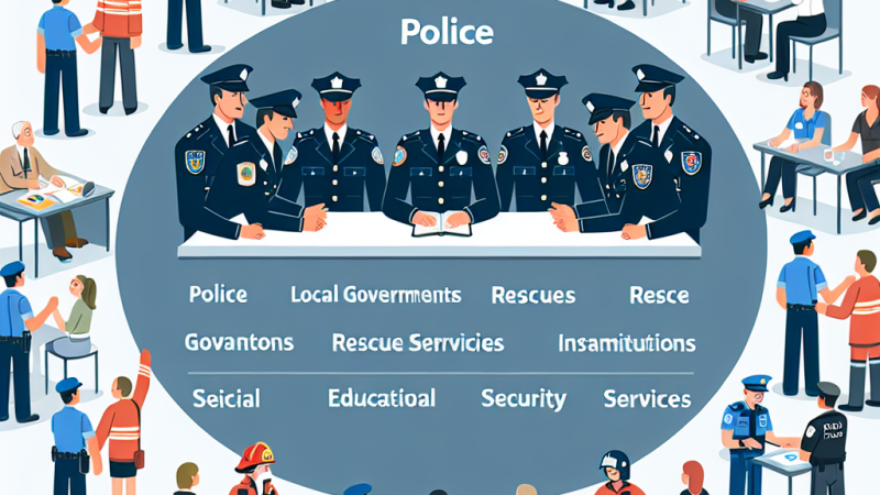 Wybrane instytucje współpracujące z policją