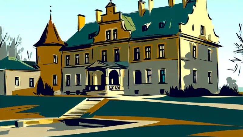 Wygląd dworku i otoczenie w „Panu Tadeuszu”