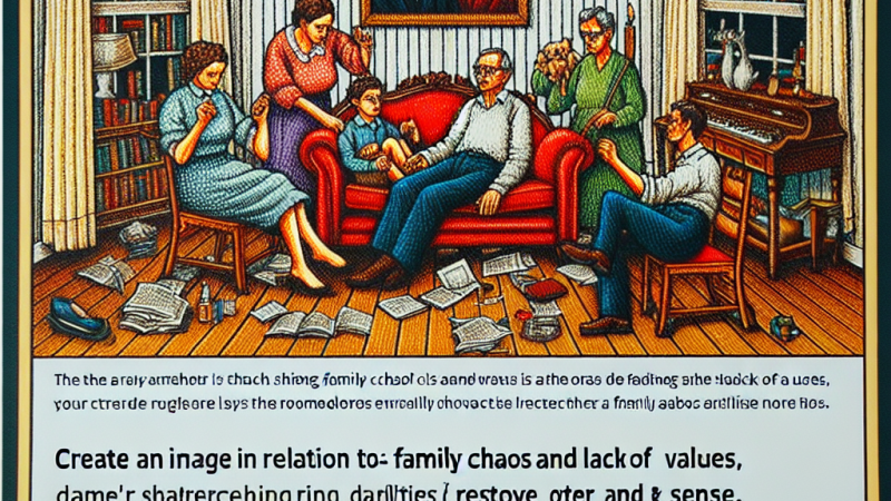 Wyjaśnij zarzut Artura, że w rodzinie Stomilów nie ma „żadnej zgodności z dniem bieżącym".