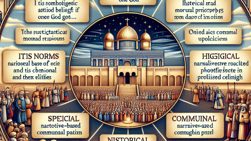 Wyjątkowość religii izraelskiej w starożytnym świecie.