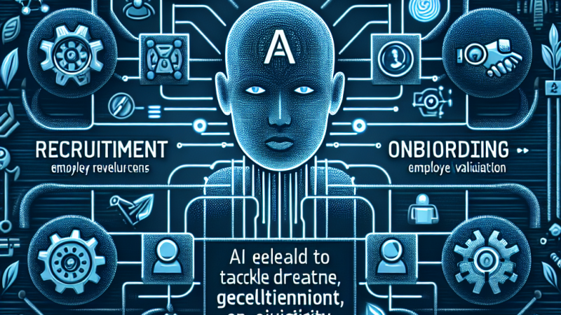 Wykorzystanie sztucznej inteligencji w działach HR: Przyszłość rekrutacji