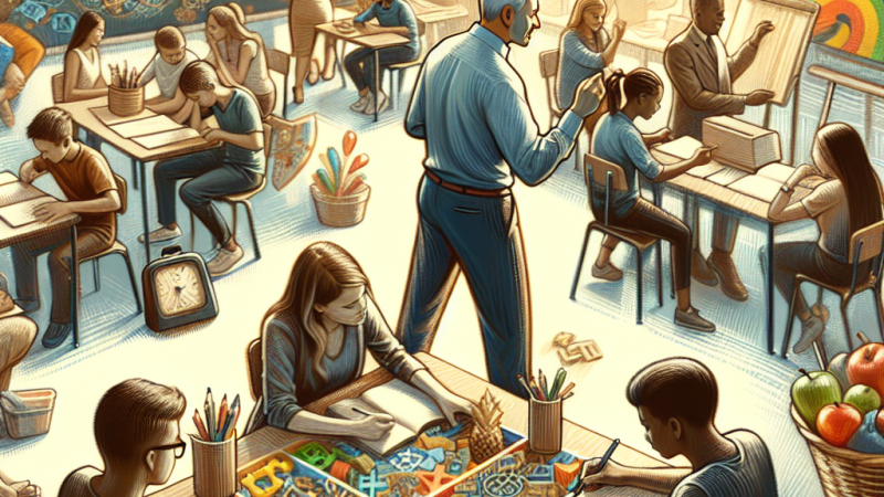 Wykorzystanie wiedzy zdobytej na szkoleniach w pracy nauczyciela.