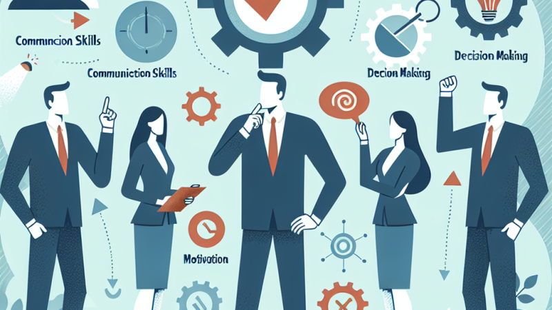 Wymagane cechy lidera w zespole.