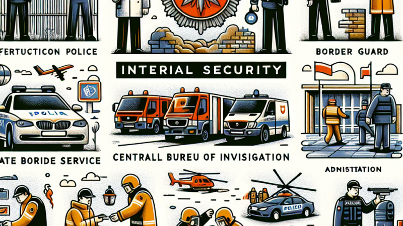 Wymień i scharakteryzuj organy władzy i administracji publicznej odpowiedzialnej za bezpieczeństwo wewnętrzne Rzeczypospolitej Polskiej