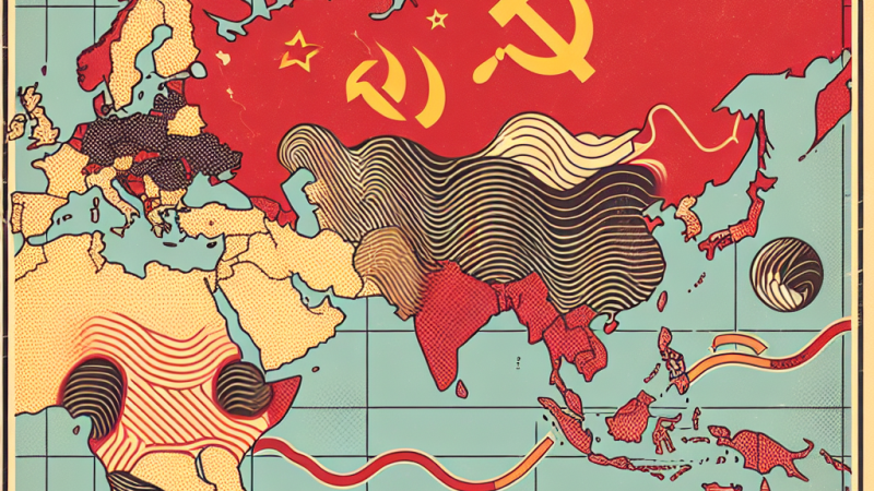 Wzrost wpływów ZSRR w Azji, Afryce i Ameryce Łacińskiej.