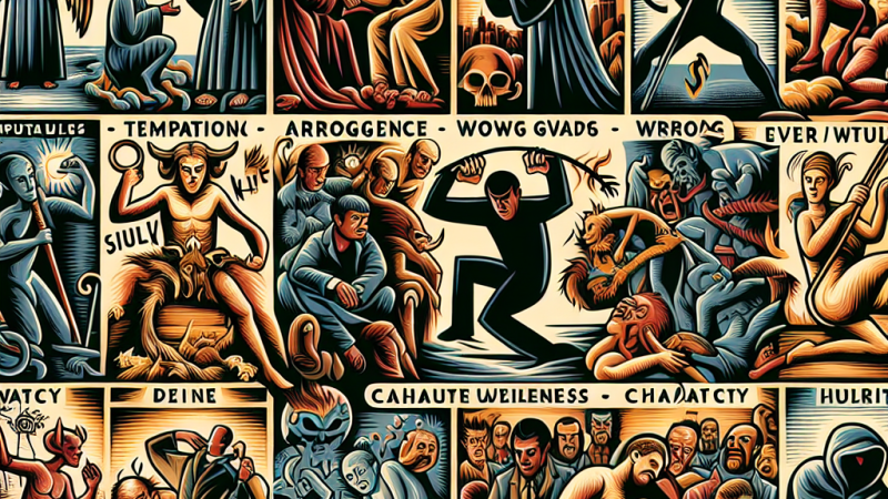 Z jakiego powodu ludzie ulegają złu - odwołując się do Księgi Rodzaju i innego tekstu kultury