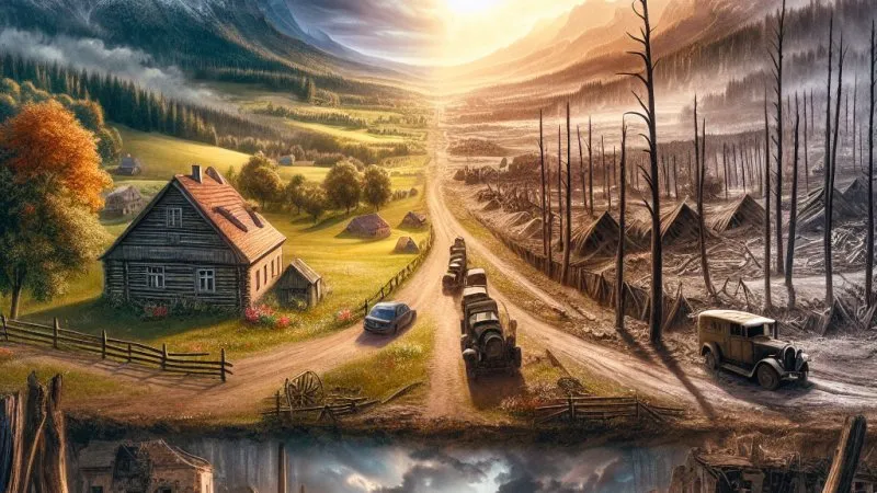 "Z okna – analiza i interpretacja" - interpretacja