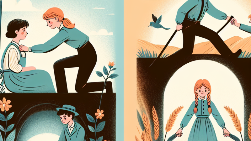 Z przyjacielem łatwiej pokonywać trudności. Odwołaj się do wybranej lektury obowiązkowej oraz innego utworu literackiego.