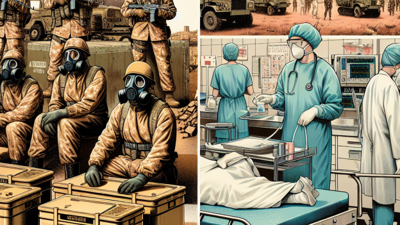 Zagrożenia chemiczne w wojsku