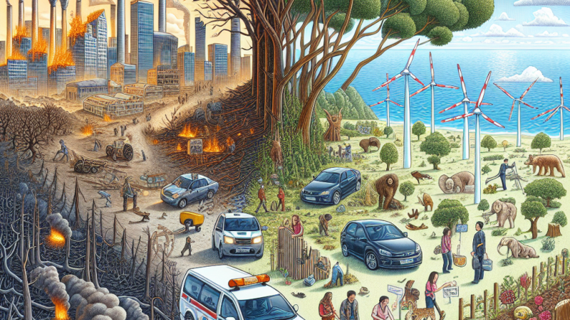 Zagrożenie związane z działalnością człowieka: Analiza i konsekwencje.