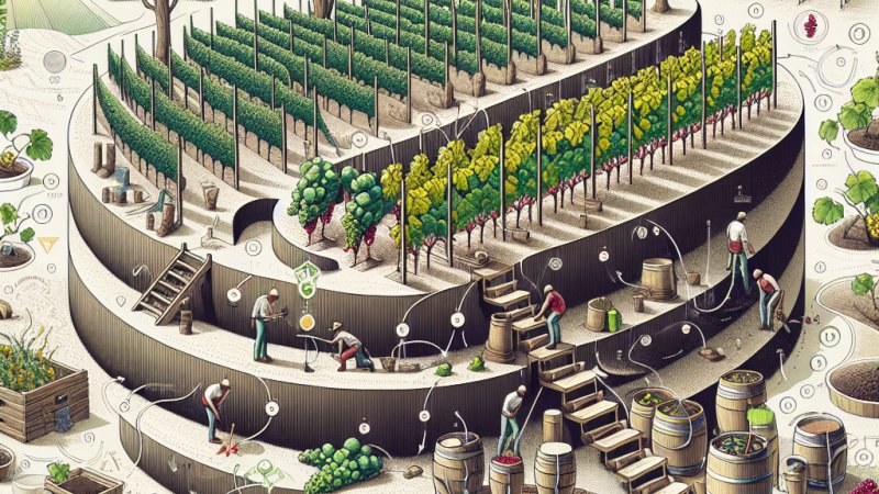 Zakładanie winnicy krok po kroku.