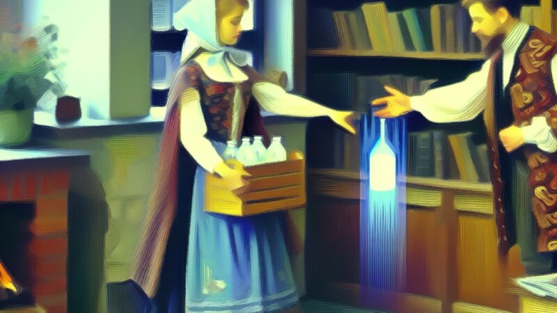 Zależności poziomu szczęścia Polaków z wiekiem badanych według danych z...