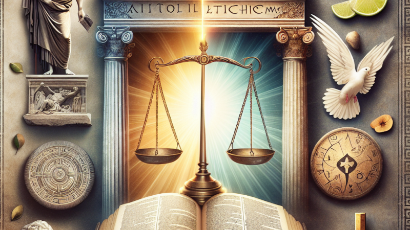 Założenie etyki Arystotelesa, a etyczne poglądy chrześcijaństwa. Przypisy i bibliografia.