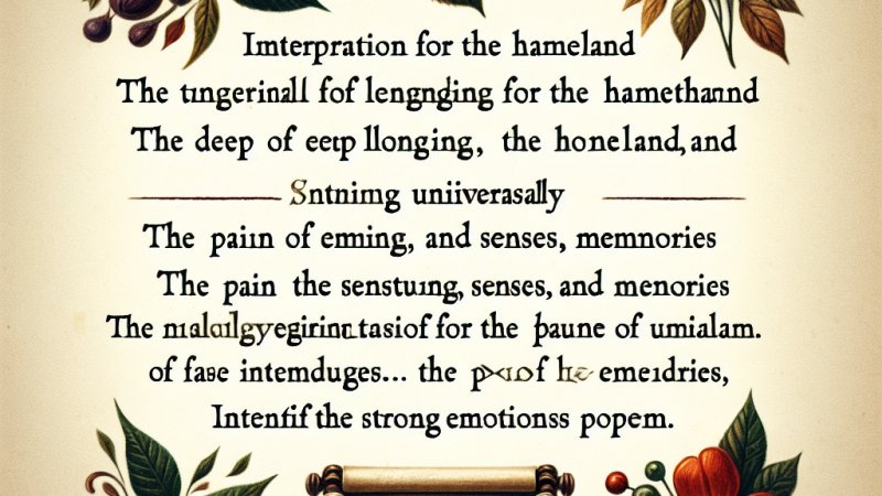 "Zapach" - interpretacja