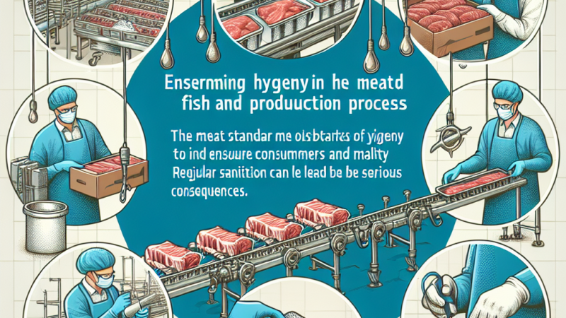 Zapewnienie higieny w procesie produkcji mięsa i ryb