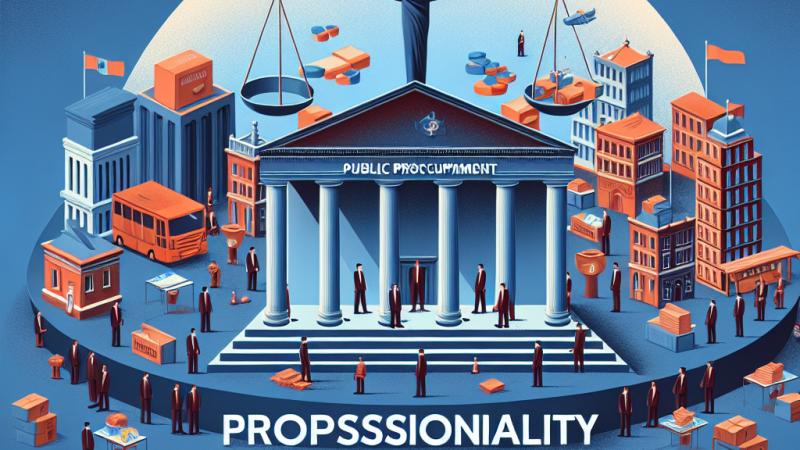 Zasada proporcjonalności w zamówieniach publicznych