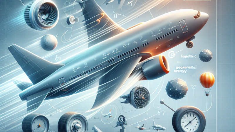 Zasada zachowania energii mechanicznej i jej zastosowanie na przykładzie samolotu.