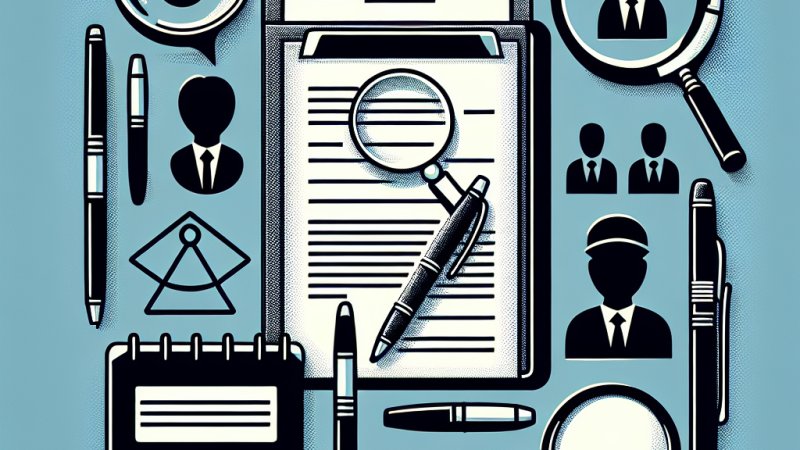 Zasady stosowania metodologii badań kryminalistycznych: obserwacja, wywiad i kwestionariusze