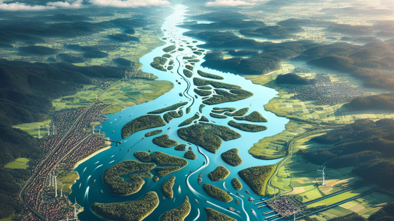 Zasoby wodne Polski: sieć rzeczna i jeziora