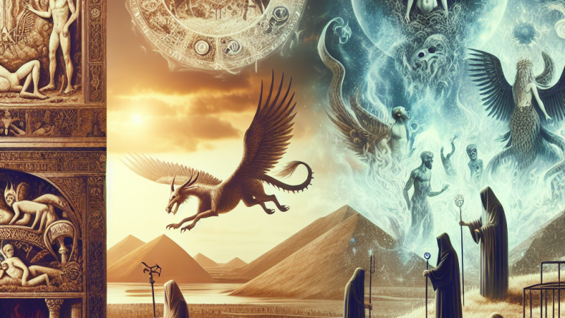 Zastanów się jak wyglądały starożytne i średniowieczne wyobrażenia śmierci i zaświatów.