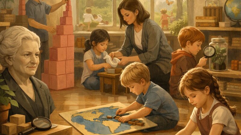 Zbiórka na założenie fundacji dla dzieci: Edukacja przedszkolna według metod Marii Montessori. Szkoła jako podróż życia: Umiejętności czytania, pisania, liczenia i wiedza o świecie. Plecak wyposażony w umiejętności